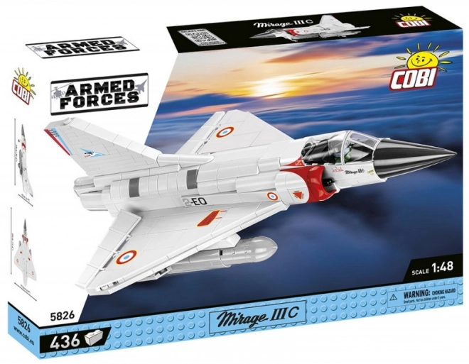 Cobi Mirage IIIC Fighter Jet Building Set