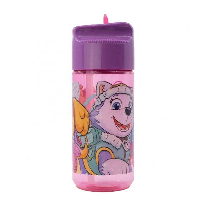 Water Bottle with Straw for Kids Paw Patrol Pink