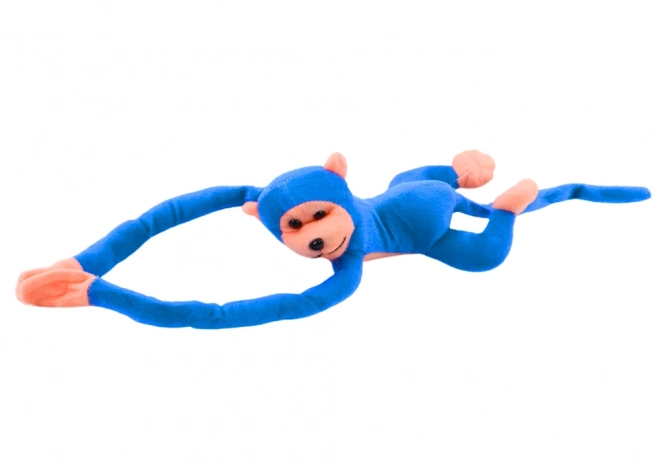 Plush Monkey Toy with Sound - Blue 80 cm