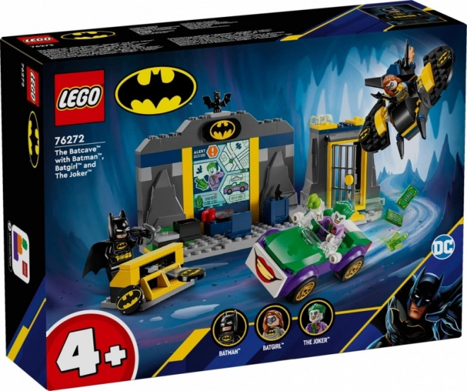 Batman Cave with Batman, Batgirl and Joker Figures