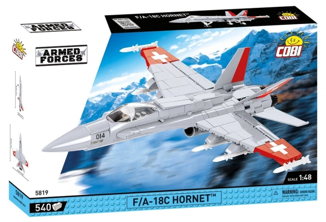 Cobi Armed Forces F/A-18C Hornet Swiss Air Force Model Set