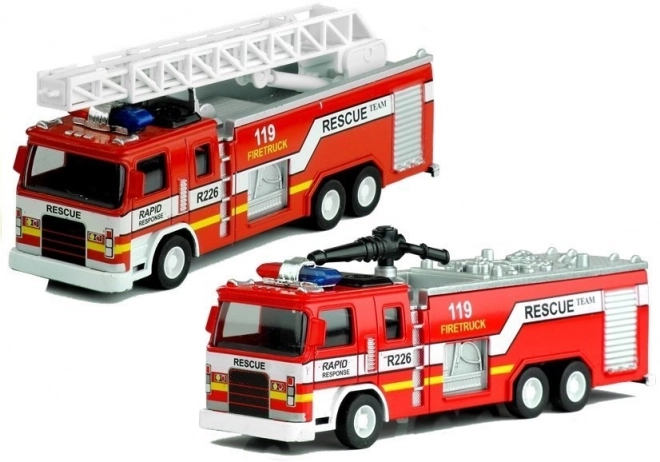 Fire Truck Toy with Ladder