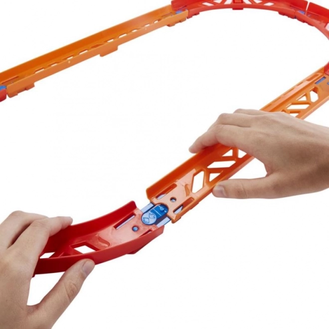 Set Costruzioni Hot Wheels Pista con Curve