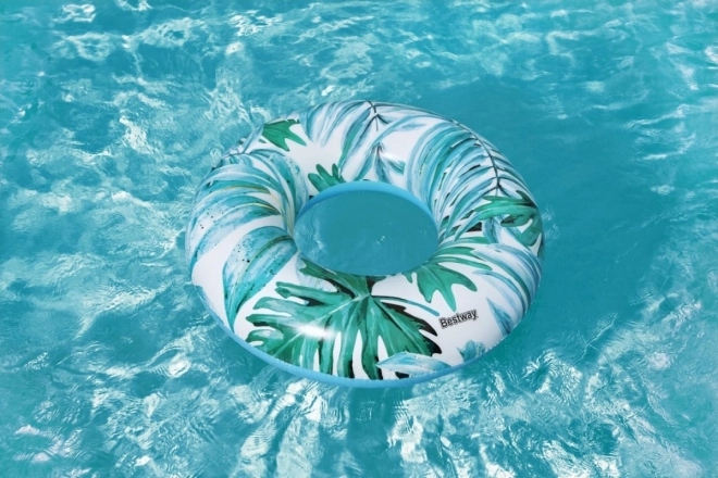 Inflatable Tropical Palms Swimming Ring by Bestway