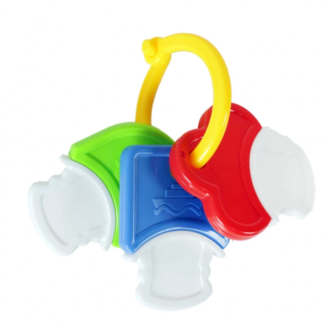 Colorful Baby Rattle and Teether Keys