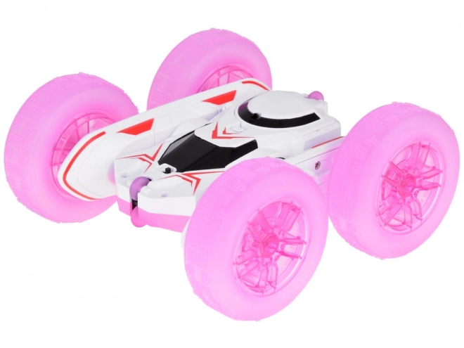 Remote Control Stunt Car with Light-Up Wheels