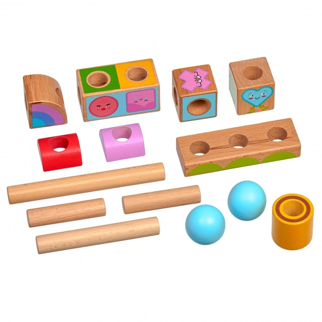 Shapes and Emotions Wooden Puzzle