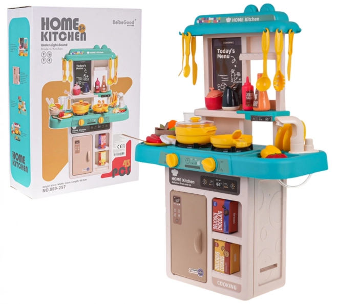 Interactive Kitchen Set with Lights and Sounds