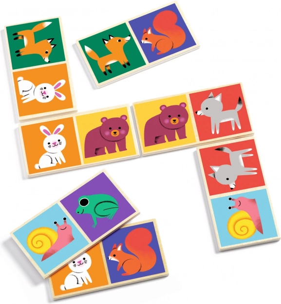 Domino Forest Animals DJECO