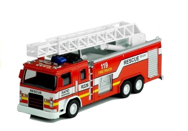 Fire Truck Toy with Ladder