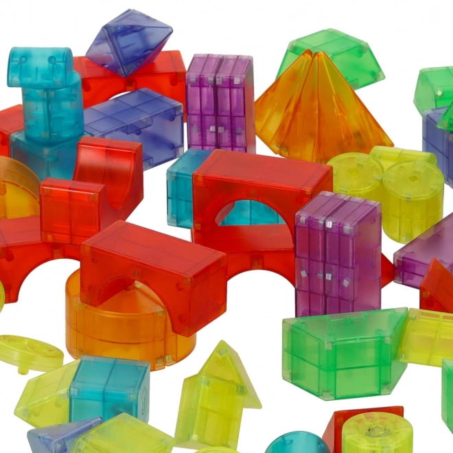 Glowing Magnetic Blocks Set