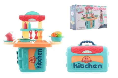 3-in-1 Kitchen Playset in a Suitcase