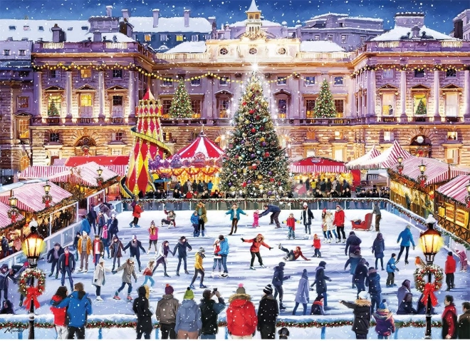 Gibsons Puzzle Ice Skating at Somerset House