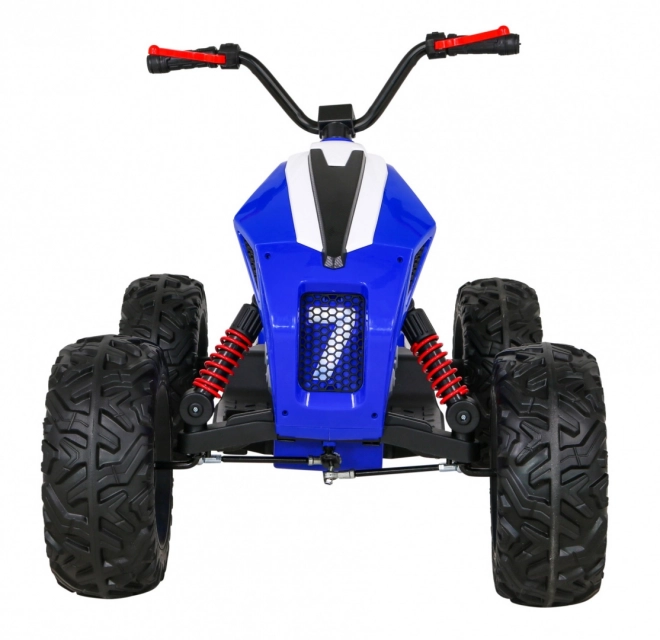 Lucky Seven battery quad Blue + EVA wheels + Slow Start + LED + MP3 USB