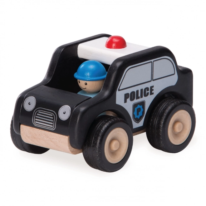 Wooden Mini Patrol Car