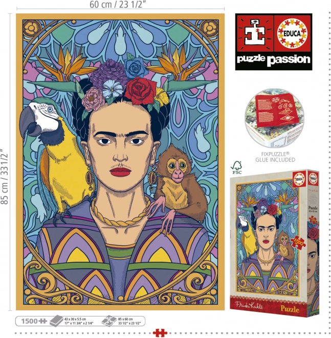 Educa puzzle Frida Kahlo 1500 pieces