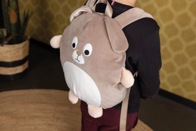 Plush Bunny Backpack 2-in-1