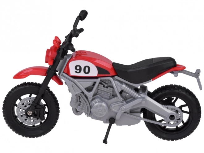 Pickup and Motorcycle Toy Set with Sound and Lights