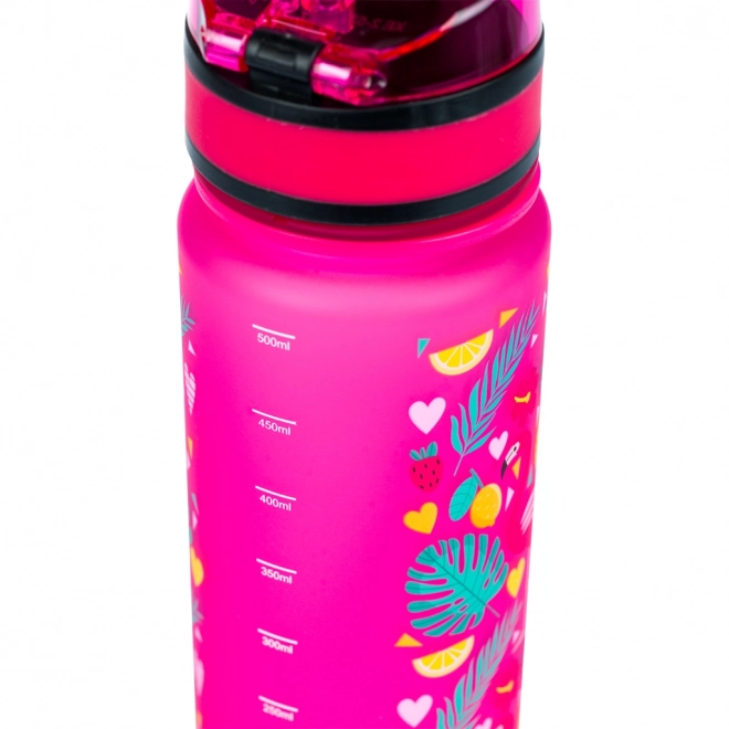 Baagl Tritan Drink Bottle Flamingo Design