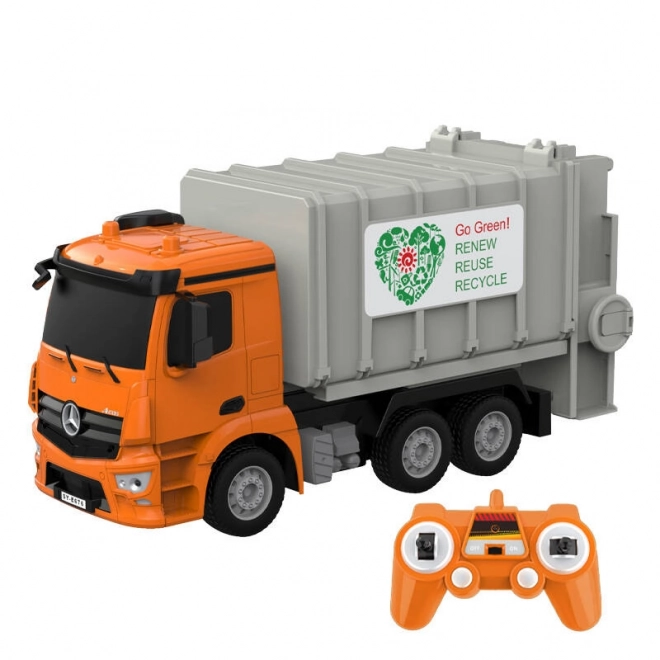 Remote Control Garbage Truck Mercedes-Benz Antos