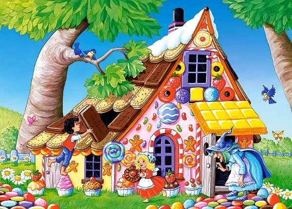 Hansel and Gretel Puzzle 120 Pieces