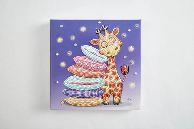 Diamond Mosaic - Giraffe Cushion