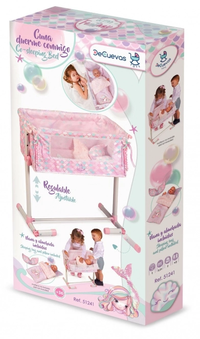 Baby Doll Crib with Co-Sleeping Function Ocean Fantasy