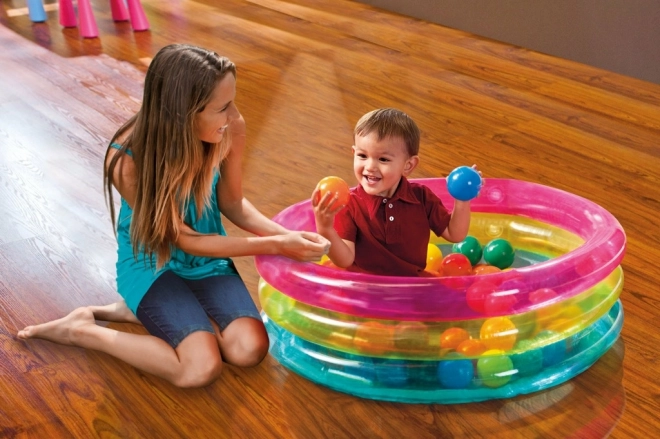 Inflatable Children's Pool 3 Chambers 86x25cm