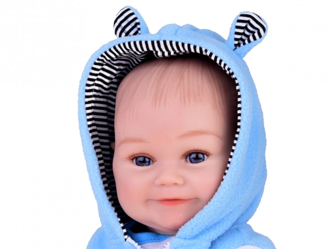 Realistic Baby Boy Doll With Interactive Features