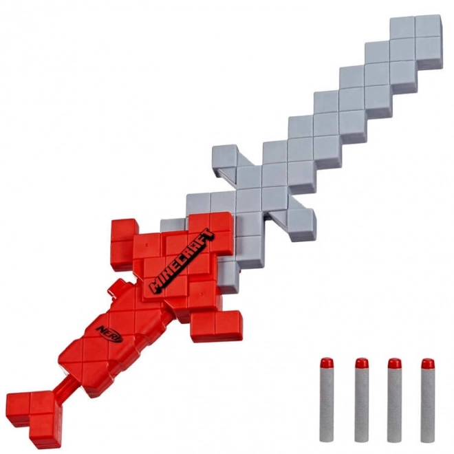 Nerf Minecraft Heartstealer Sword With 4 Darts