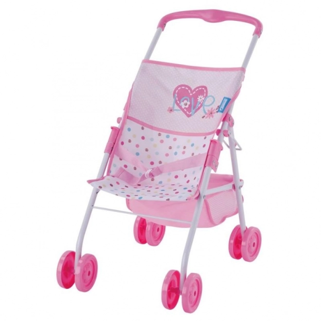 Doll Stroller Set Love Heart