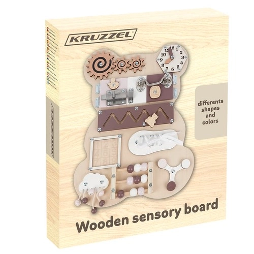 Bear 14-In-1 Activity Board