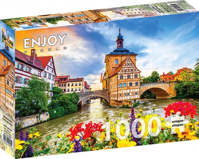 Enjoy Puzzle Old Town Bamberg, Germany 1000 Pieces