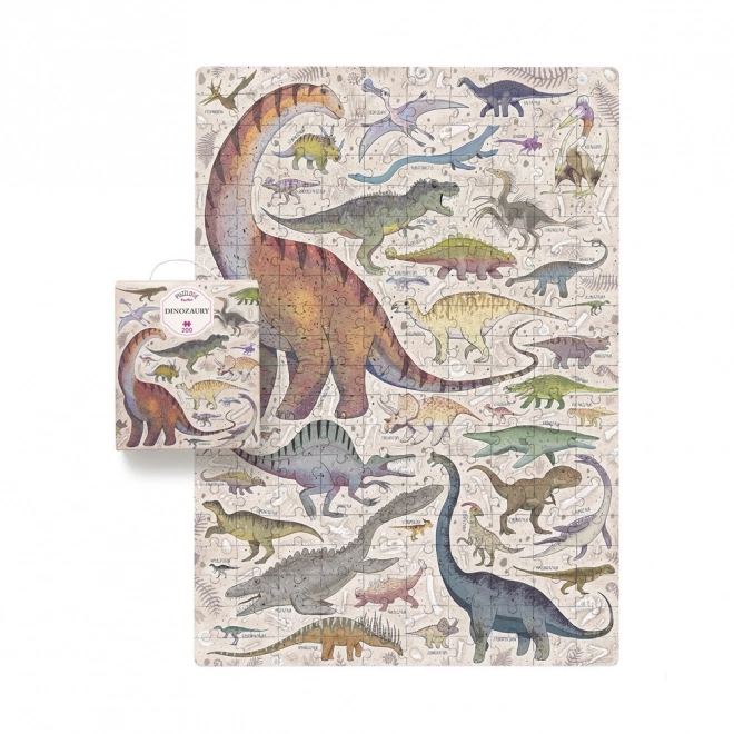 Puzzlove Dinosaurs 200 Piece Puzzle