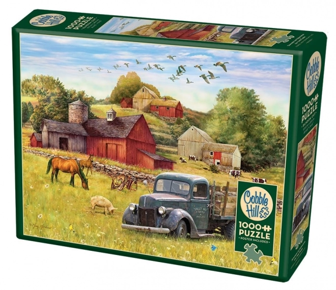 Cobble Hill Puzzle Summer Afternoon on the Farm 1000 Pieces