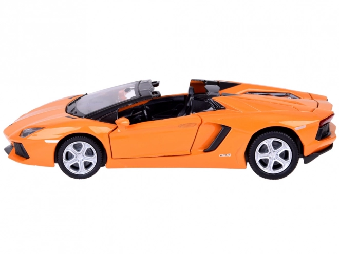 Interactive Lamborghini Aventador Roadster Model Car 1:32