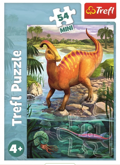 Trefl Puzzle Amazing Dinosaurs Parasaurolophus 54 Pieces