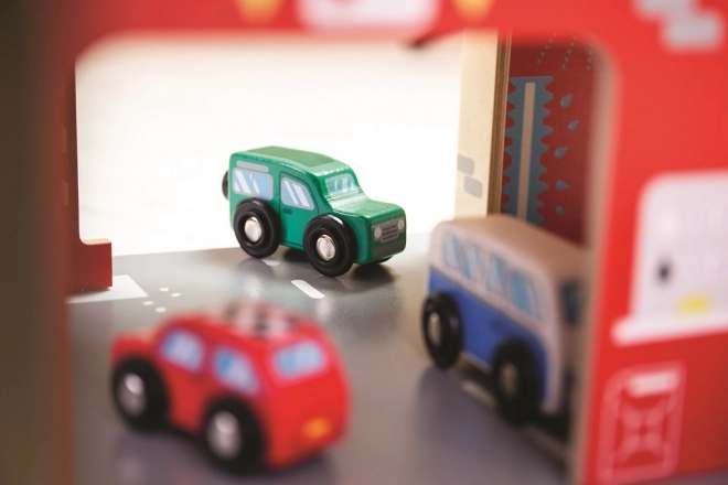 Bigjigs Toys Garage with Parking