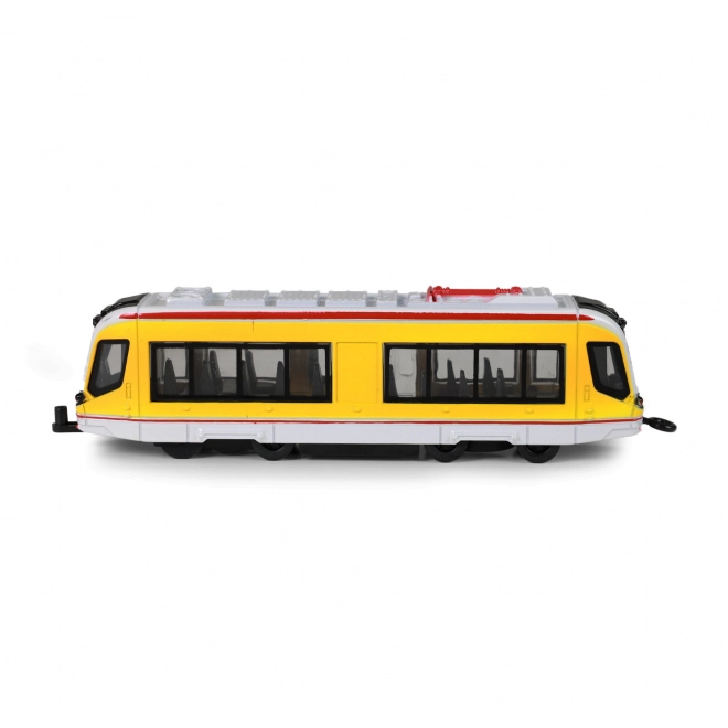 Yellow Metal Tram Toy