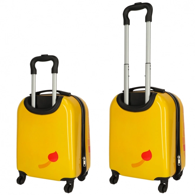 Children's Carry-On Luggage with Lion Design