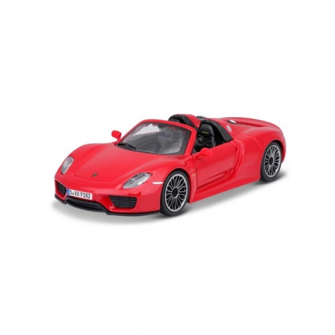 Die-cast Model Car Porsche 918 Spyder by Bburago