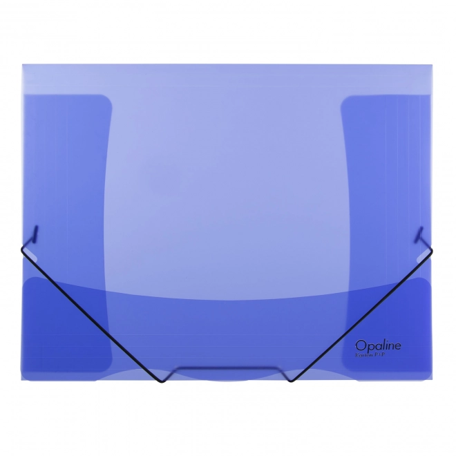 Opaline Blue Folder with Elastic Band