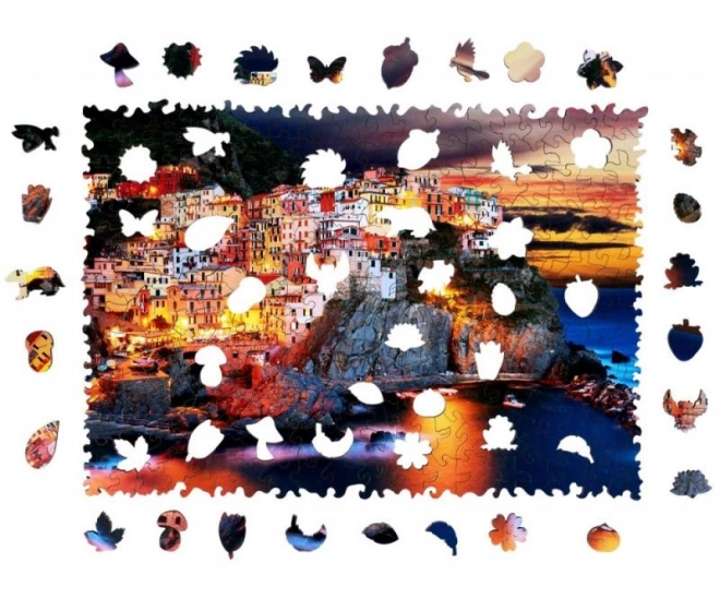 Wooden Puzzle Manarola Italy 250 Pieces