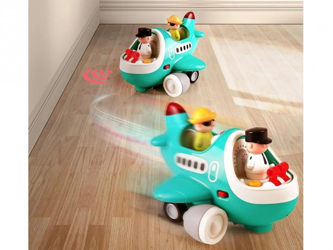 Interactive Toy Airplane for Kids with Remote Control