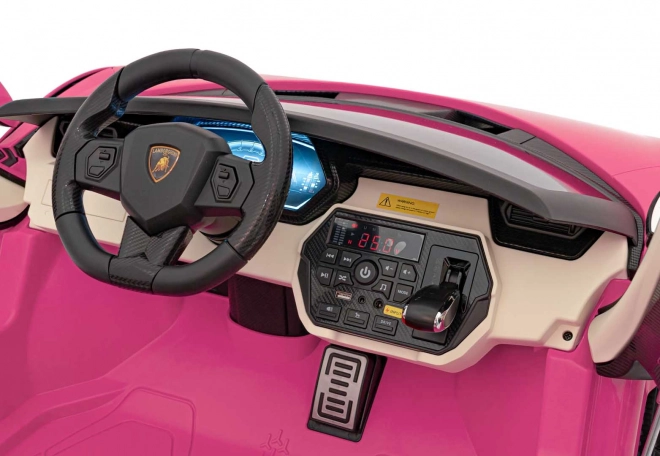 Ružové vozidlo Lamborghini Sian – Ružové