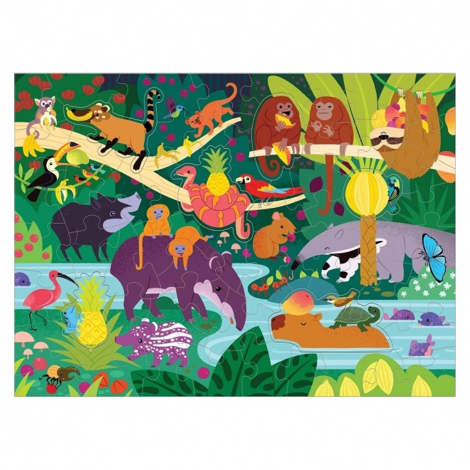 Mudpuppy Fruit Jungle Scented Puzzle 60 Pieces