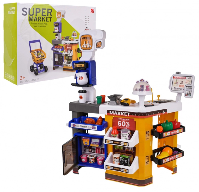 Interactive Mega Supermarket With Accessories