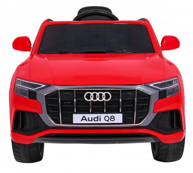 Audi Q8 na akumulátor pre deti červený s ovládačom