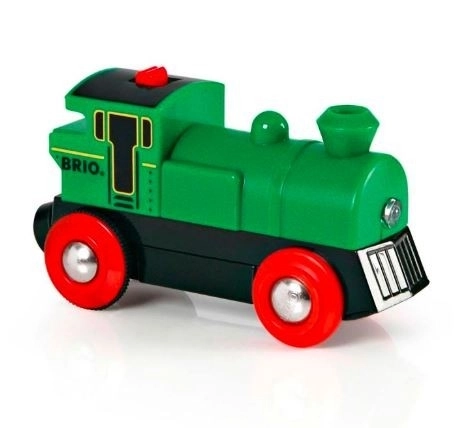 Brio Green Battery-powered Steam Engine