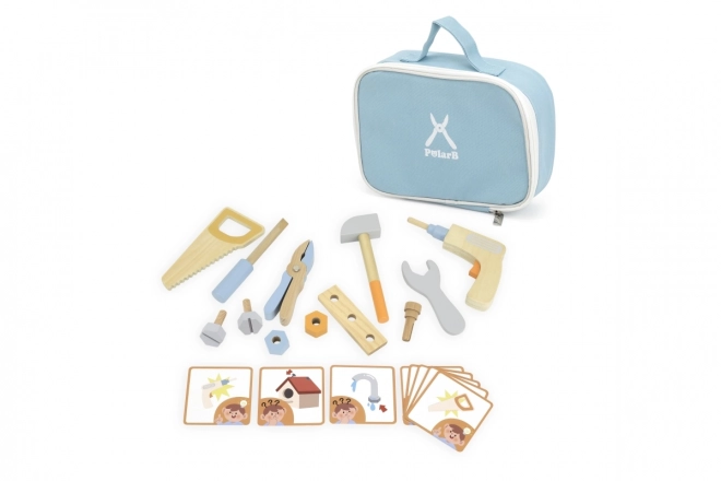 Wooden Tool Set for Kids